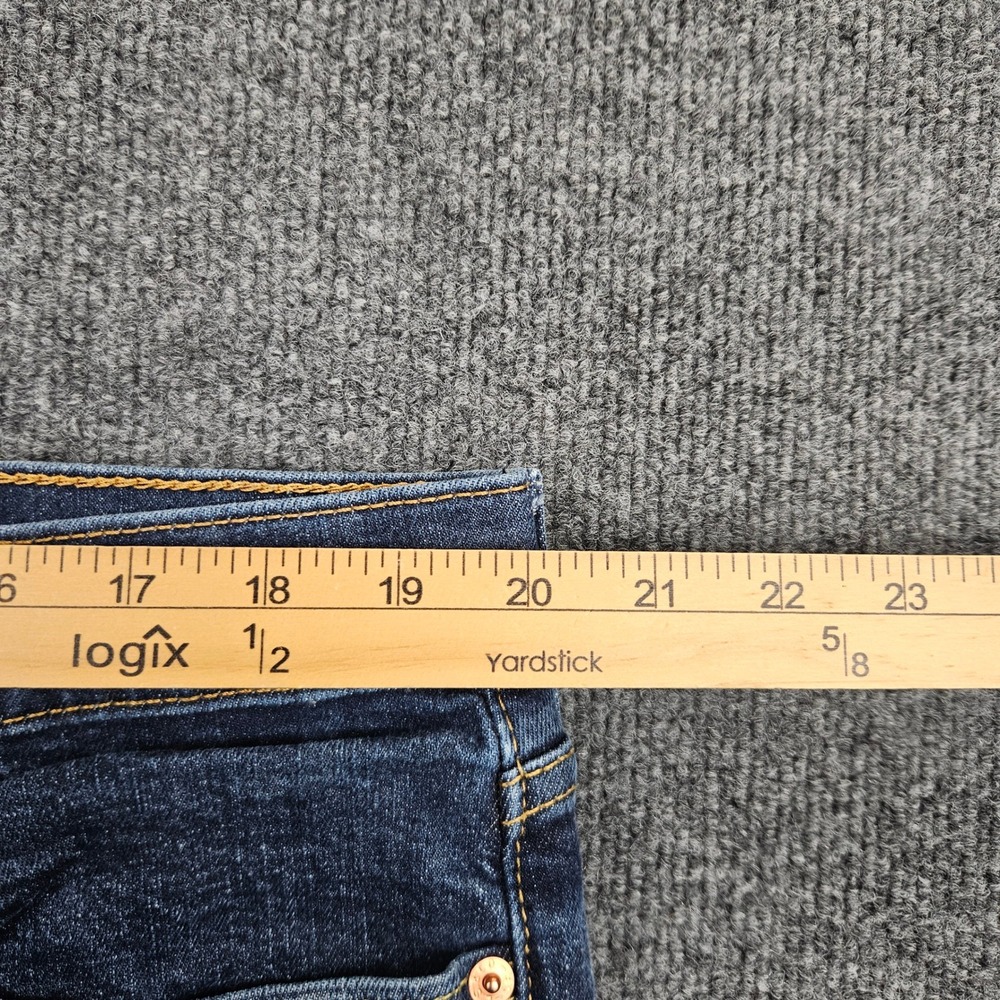 Levis 541 Jeans Men's 42x34 Athletic Taper Dark Wash Stretch Denim Casual Blue - Picture 3 of 9
